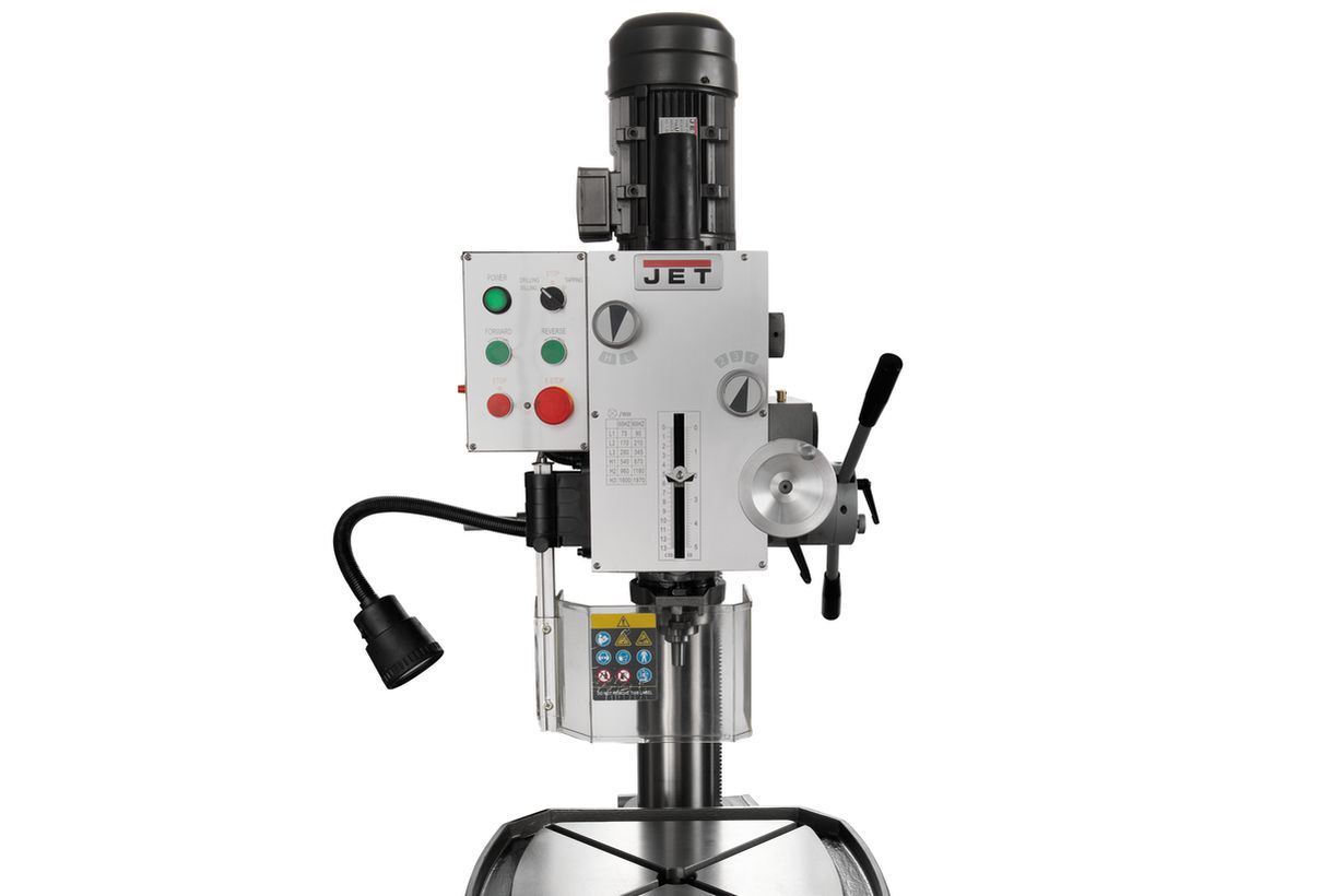 JET JGHD-32PF Редукторный сверлильный станок с автоматической подачей пиноли шпинделя 400В